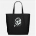 Cat Smoking Black Eco-Friendly Tote Bag